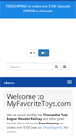 Mobile Screenshot of myfavoritetoys.com